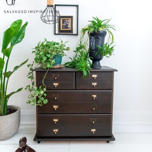 Ikea Dresser Turned Map Cabinet IG