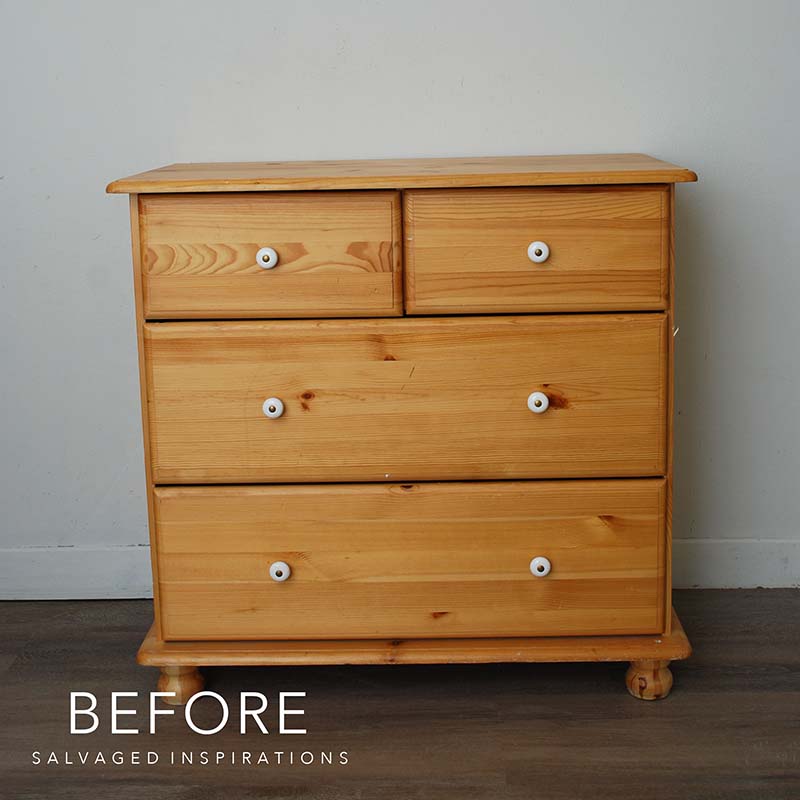 Old Ikea Dresser Before