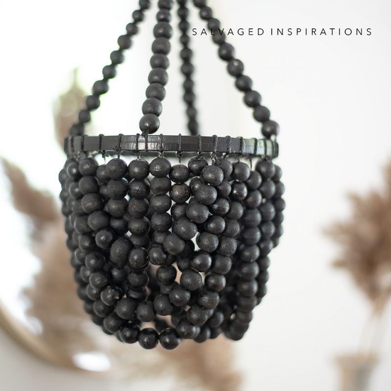 DIY Bead Chandelier IG