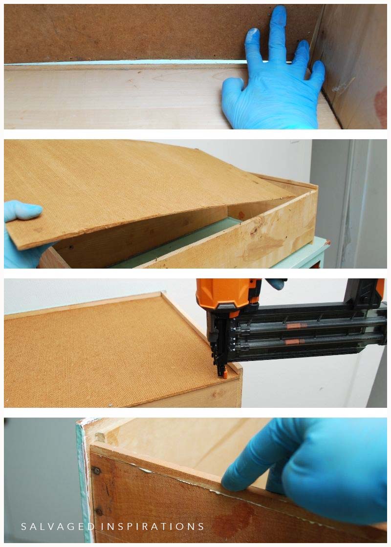 Repairing Dresser Drawer