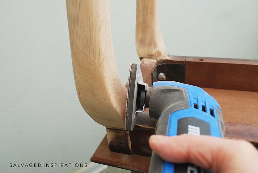 Sanding w Oscillating Tool