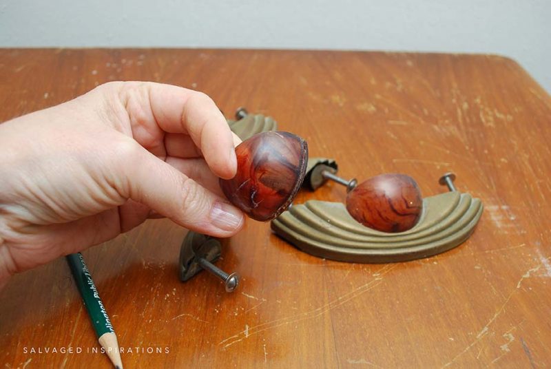 Removing Waterfall Dresser Hardware