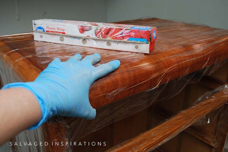 Cleaning And Sanding Waterfall Dresser
