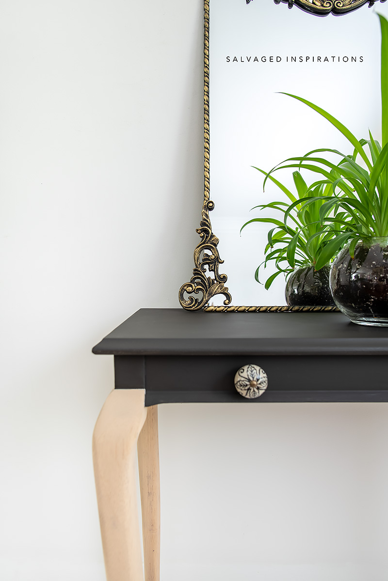 DIY Antique Gold Mirror IG