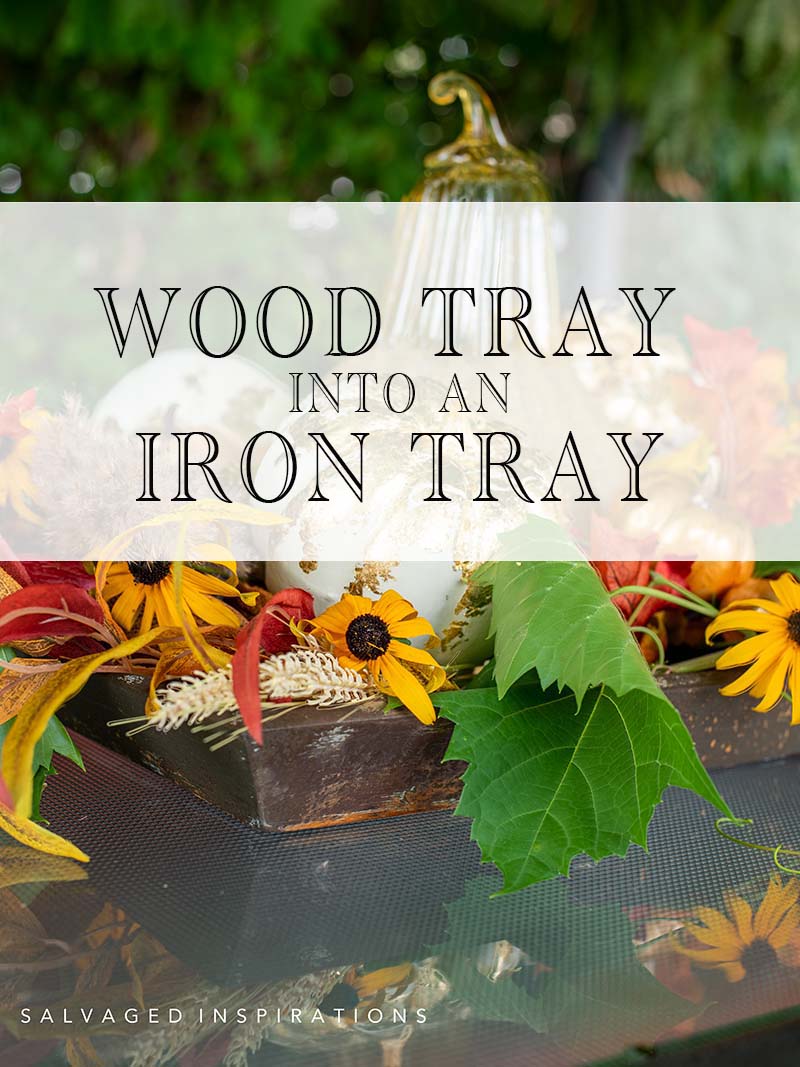 Faux Iron Tray Fall Scape Intro Txt