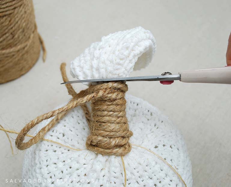 Cutting Excess Sweater