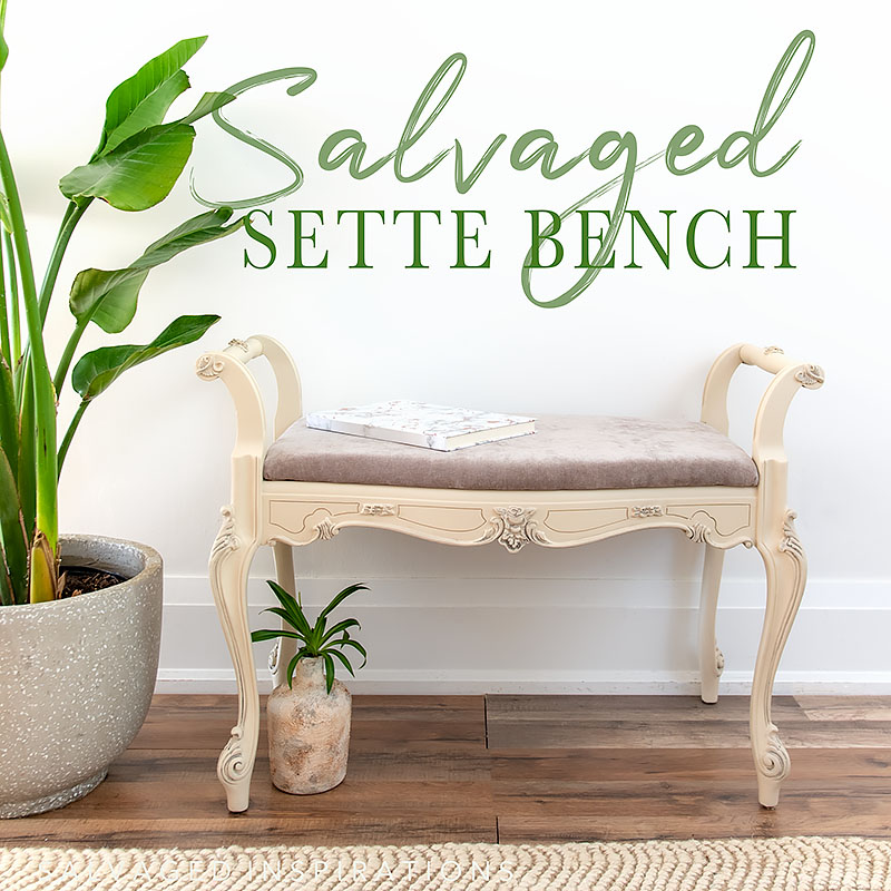 Salvaged Settee Bench IG txt