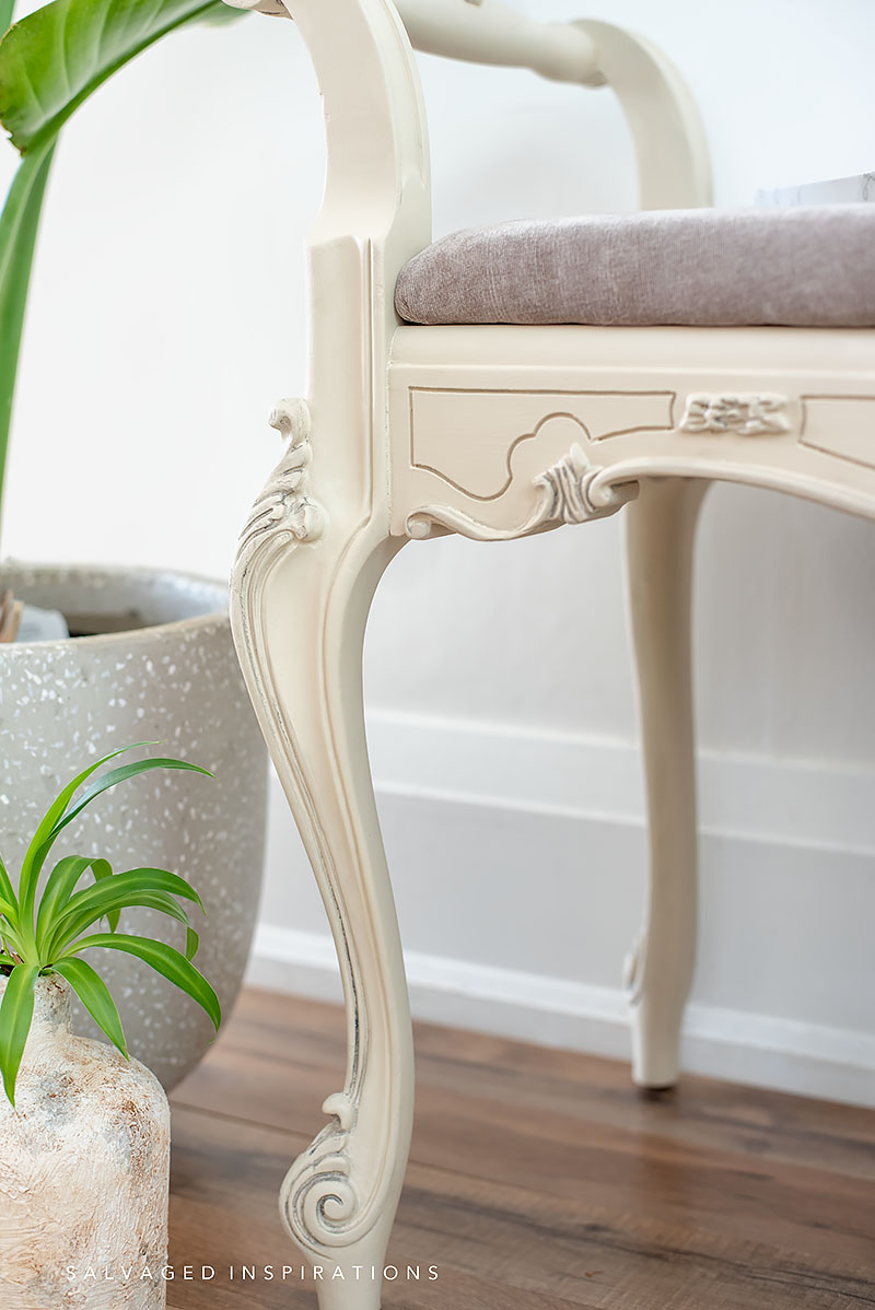 Salvaged Settee Legs and Seat