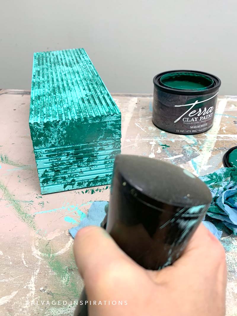 Misting Terra Clay Paint w Water