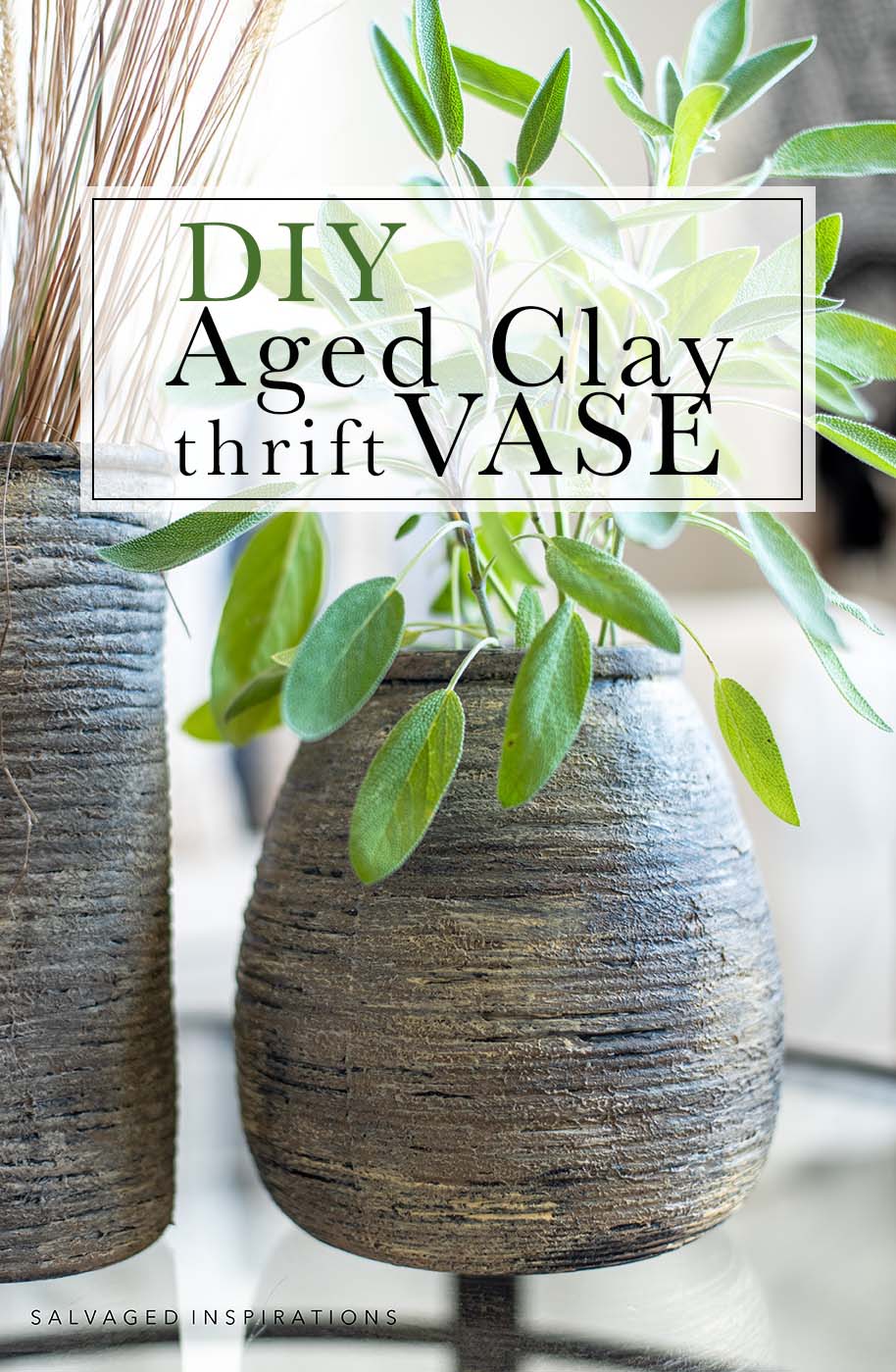 DIY Faux Clay Vessels PIN