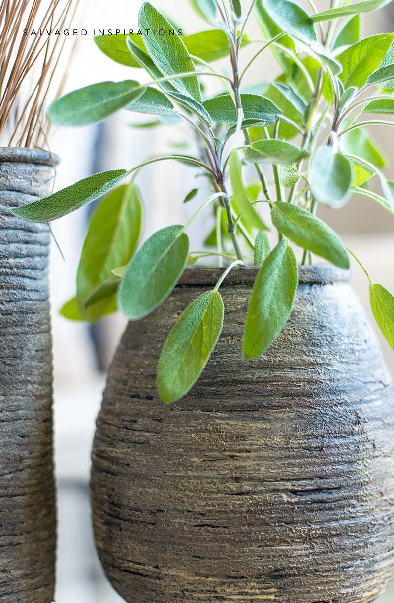 DIY Faux Clay Vessels