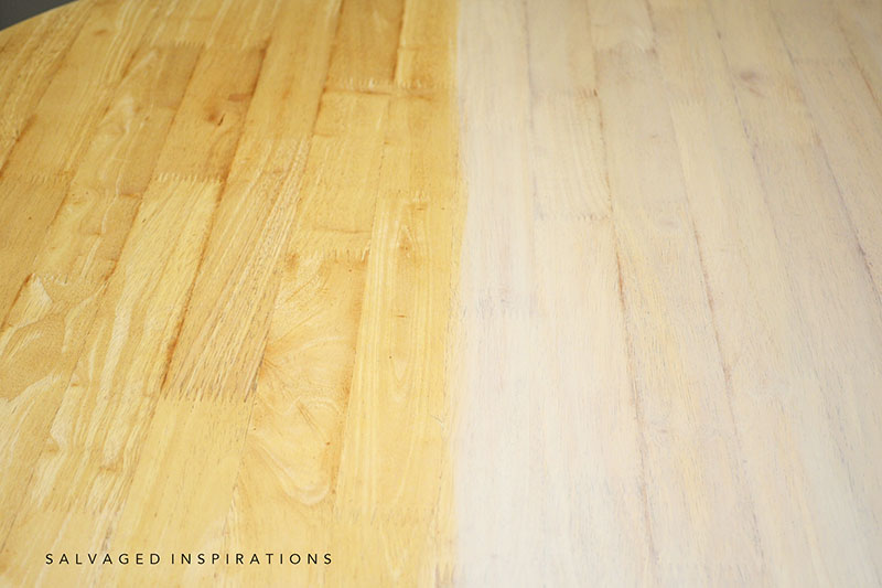 Natural Wood VS Whitewashed Wood