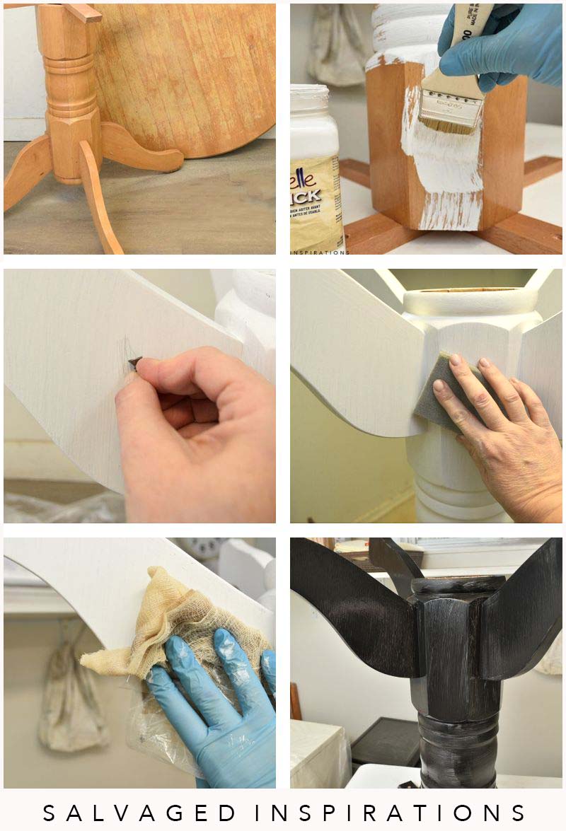 Painting Table Pedestal Base