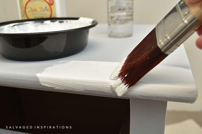 Painting Washstand White