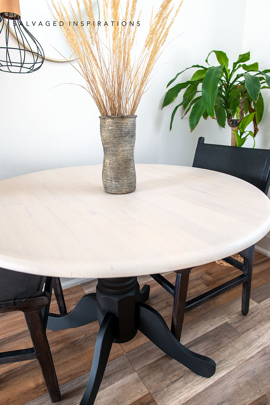 Pedestal Dining Table Makeover