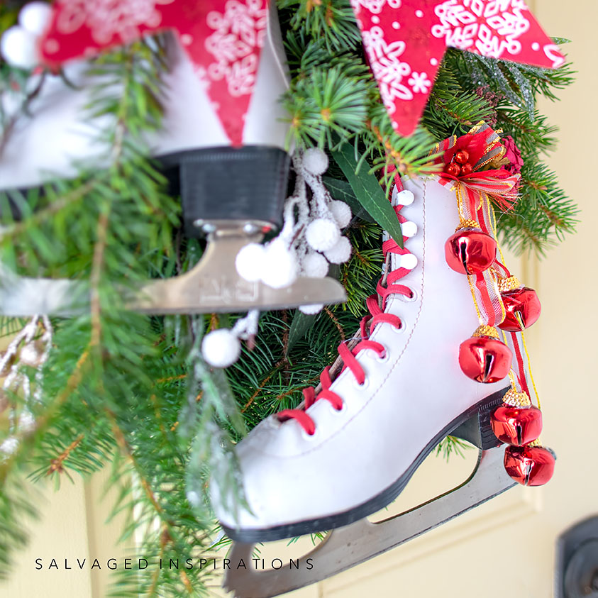 IceSkate Wreath with Belles