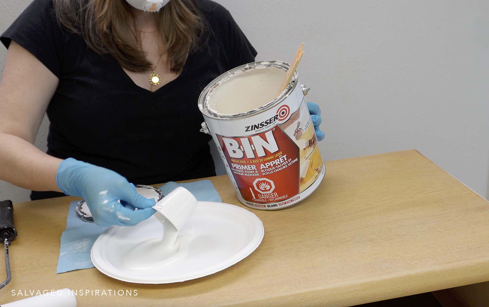 Priming With BIN Shellac Base Primer