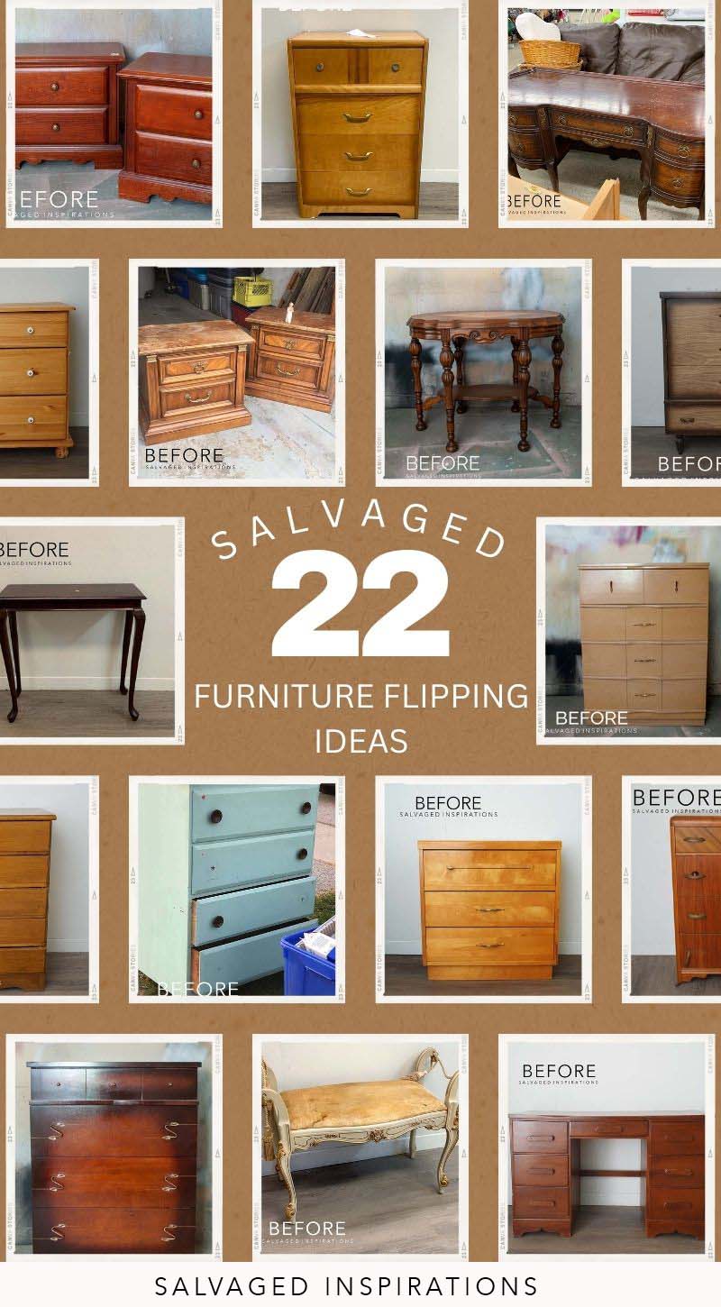 22 Salvaged Furniture Flipping Ideas