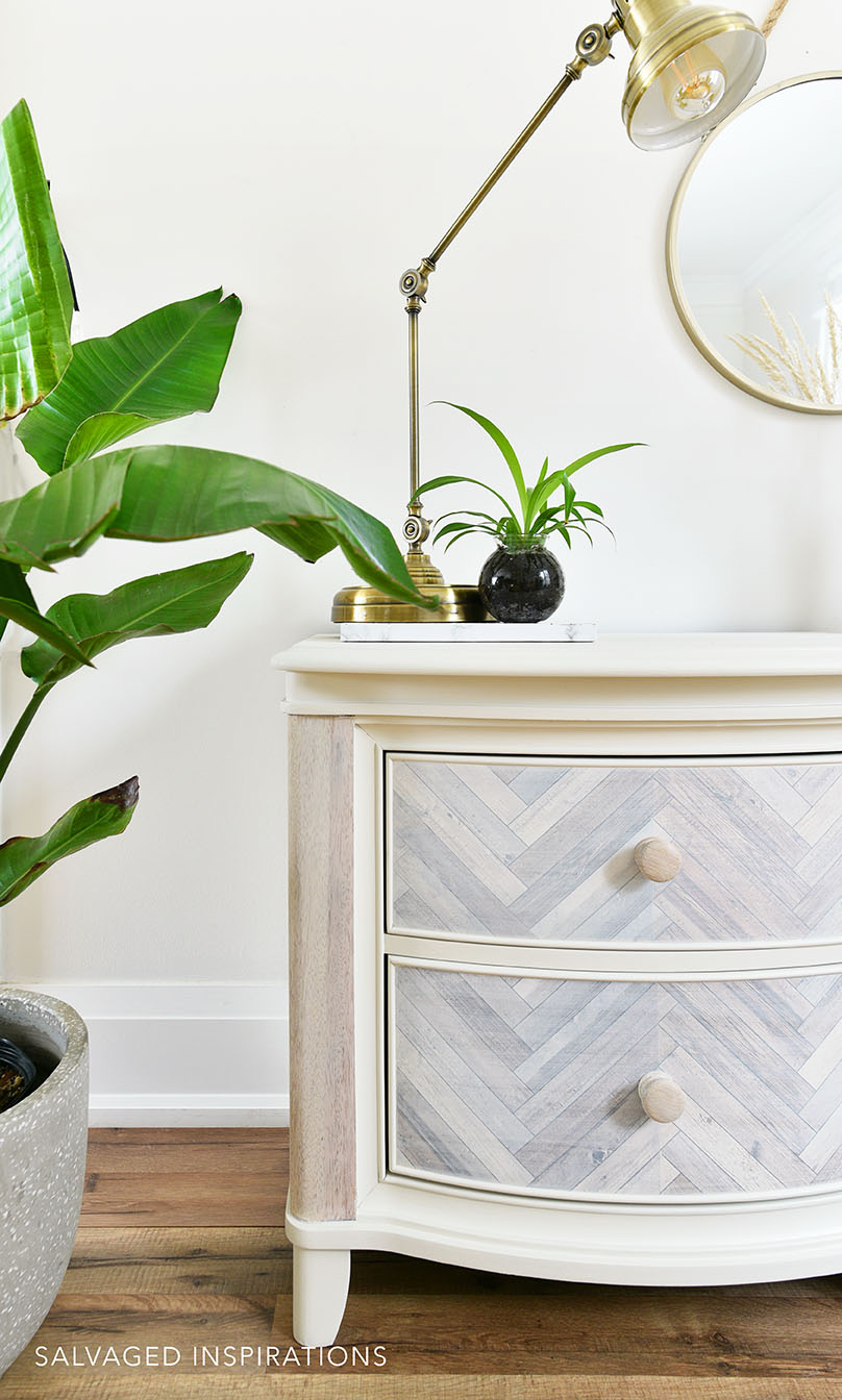 Close Up Of Herringbone Drawers