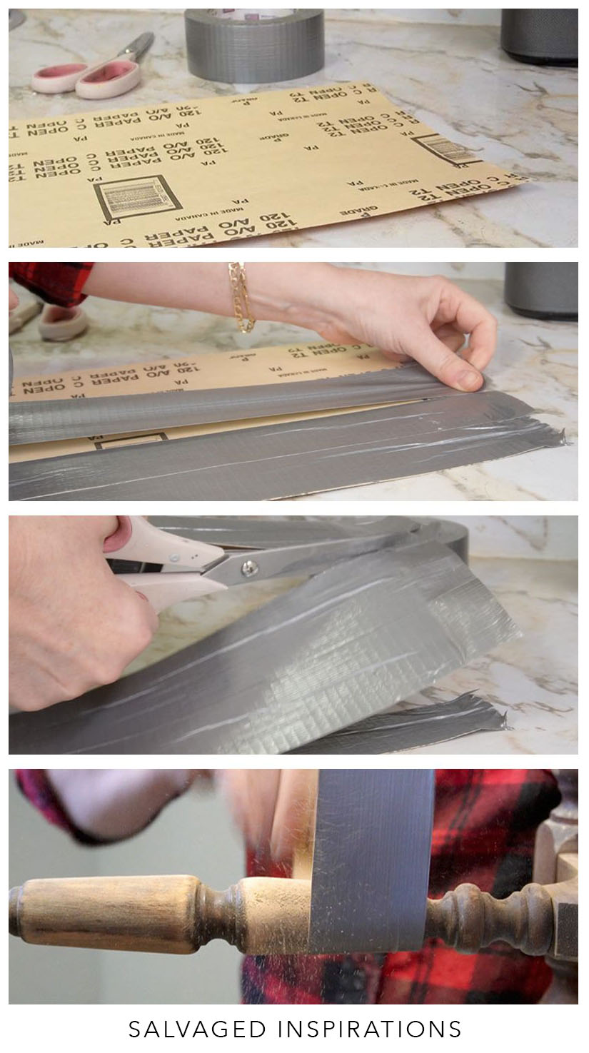 How To Sand Spindles by Hand