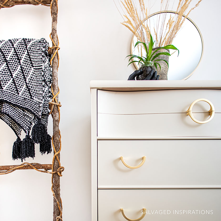 MCM Dresser Painted in Drop Cloth Color IG