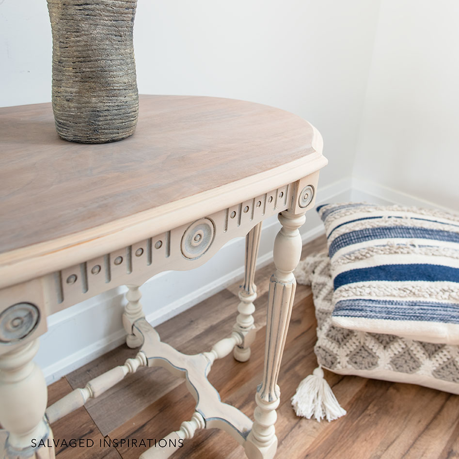 Sanded and Washed Veneer Table Top