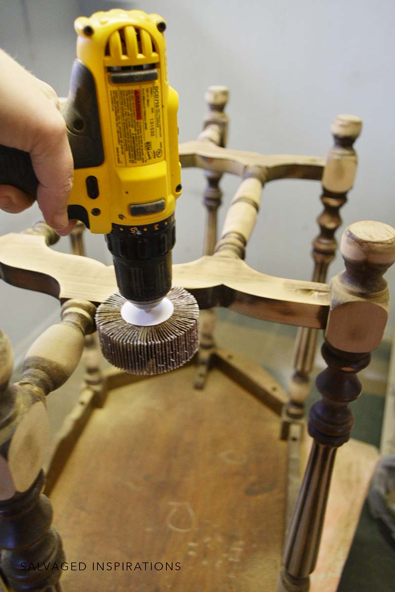 Sanding Attachment To Drill