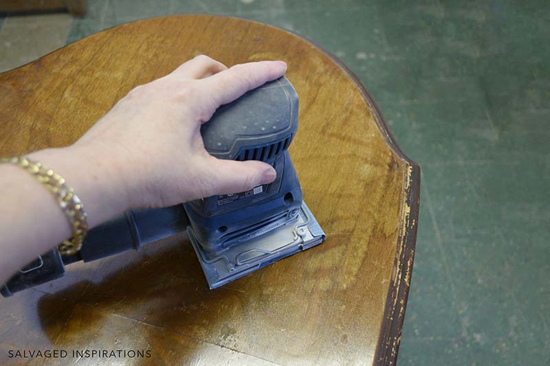 Sanding Veneer With Bosch Sander