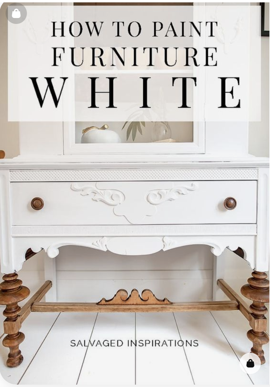 How To Paint Furniture White txt