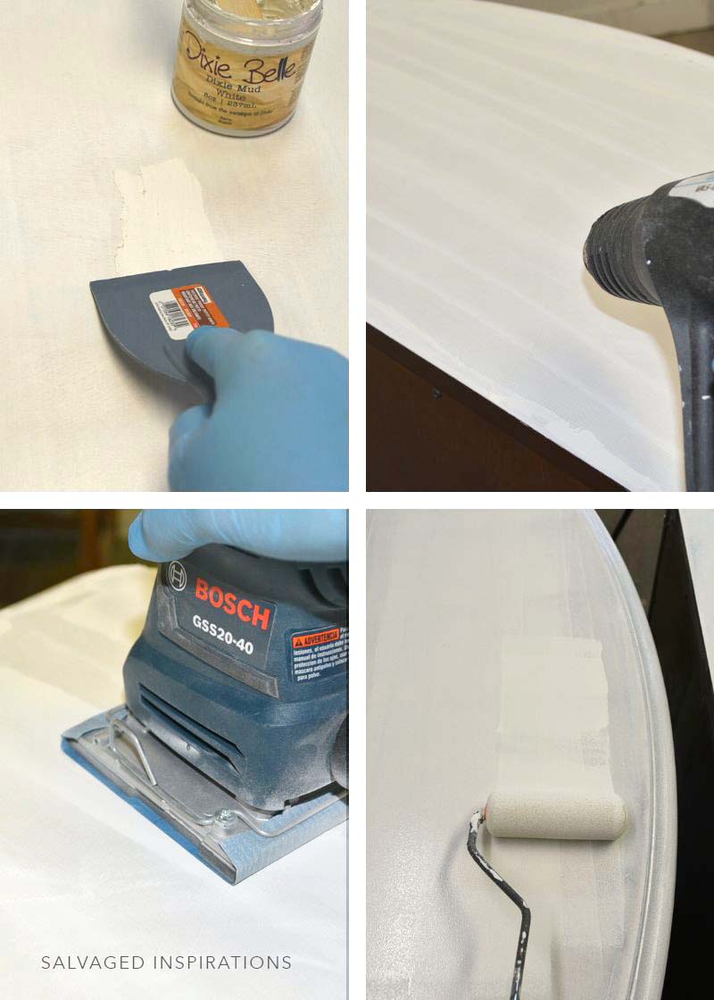 Skimming Wood Furniture For Smooth Finish