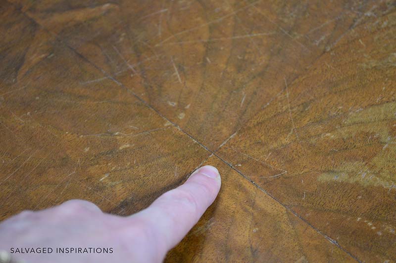 Veneer Table Top