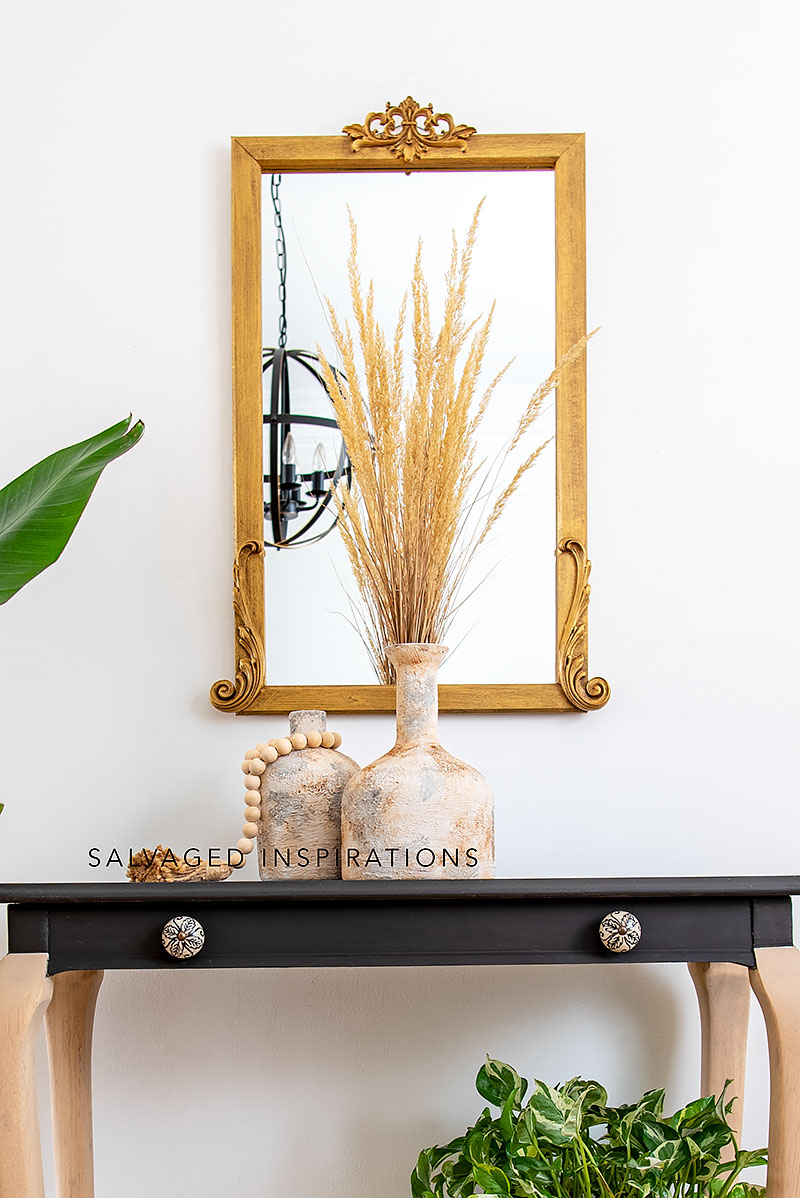 WoodUbend Mirror Makeover - Salvaged Inspirations